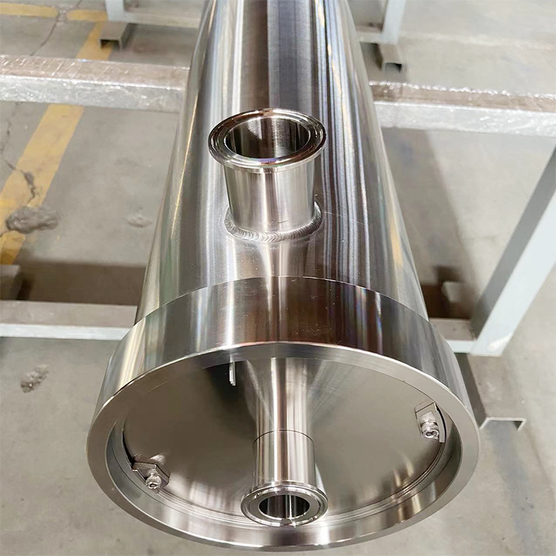 陵水德美保罗水处理设备配件304不锈钢RO反渗透膜壳8040内置式卫生级制药提纯